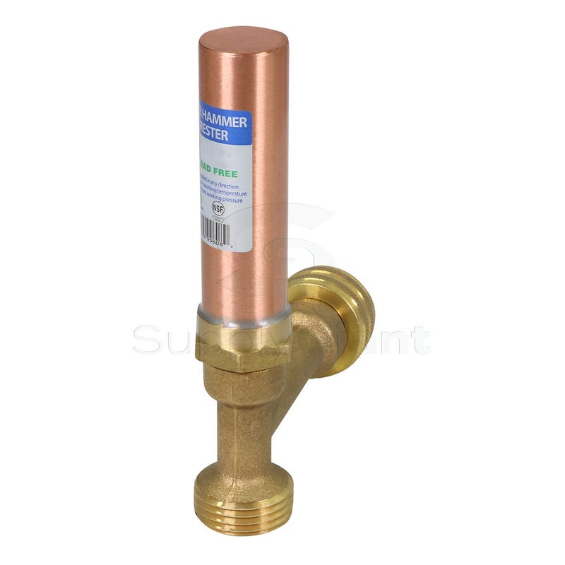 SUPPLYGIANT Supply Giant IBXN0056 Hose Bib Hammer Arrestor, 3/4", Copper - Image 4